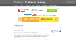 Desktop Screenshot of flashtool.net