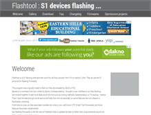 Tablet Screenshot of flashtool.net